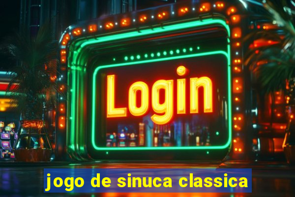 jogo de sinuca classica